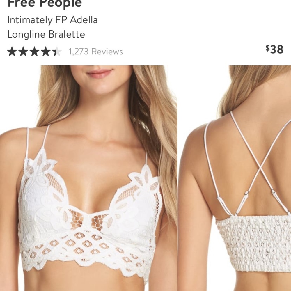 Free People One Adella Bralette